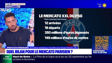 PSG Quel Bilan Pour Le Mercato Estival