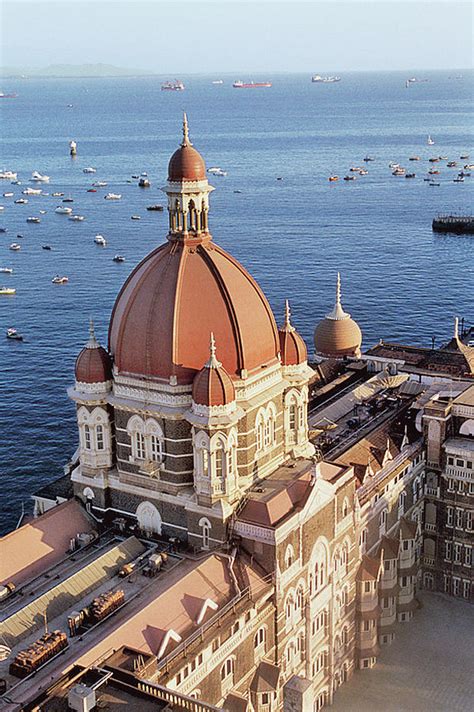 India Maharashtra Mumbai View Of Taj Hotel Photograph By Tim Beddow