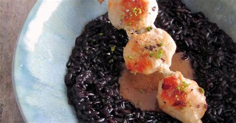 Recettes De Risotto Au Riz Noir Les Recettes Les Mieux Not Es