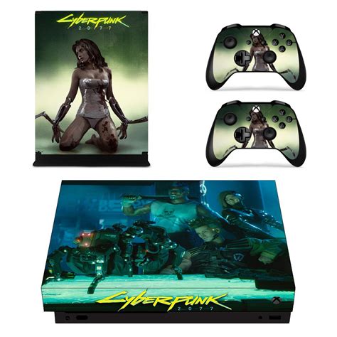 Cyberpunk 2077 Xbox One X Skin Sticker Decal ConsoleSkins Co