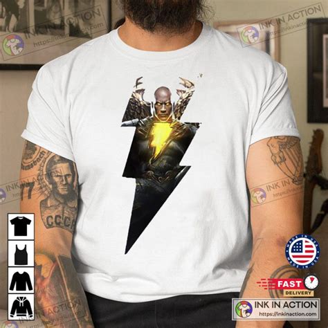 The Black Adam Dwayne Johnson Superhero Movie Unisex Hot T Shirt