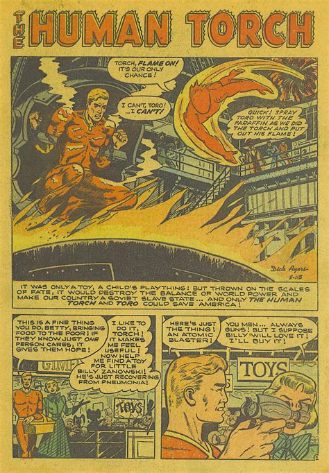 Human Torch Comics Vol 1 36 Gallery | Comic Book Art Wiki | Fandom