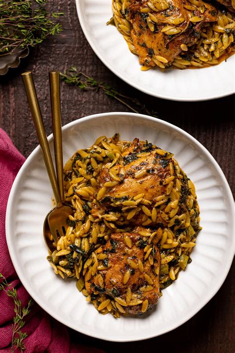 One Skillet Creamy Cajun Chicken Orzo Orchids Sweet Tea