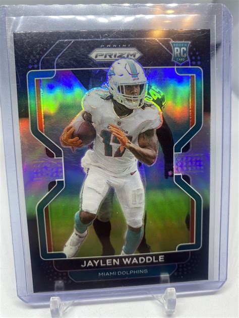 Panini Chronicles Prizm Black Silver Prizm Jaylen Waddle Pb