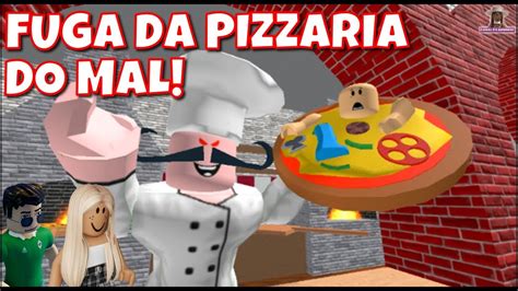 Fuga Da Pizzaria Do Mal Escape Evil Pizzeria Parkour Obby Roblox