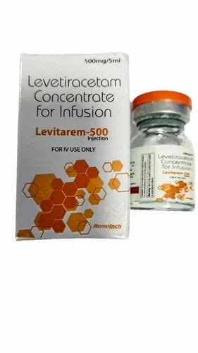 Levetiracetam Injection Packaging Size 1x5 Ml At Rs 16vial In New Delhi