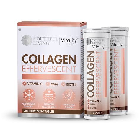 Collagen Effervescent 20 Tabs Youthful Living