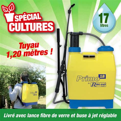 Pulv Risateur Dos Litres De Capacit Utile Pression Manuelle