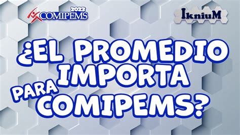 Qué promedio debo tener para quedarme en mi primera opción COMIPEMS