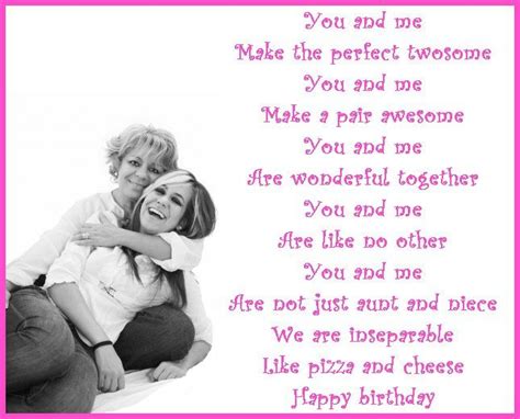 Aunt To Niece Birthday Quotes ShortQuotes Cc