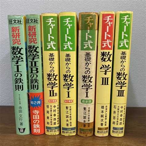 Yahooオークション チャート式 基礎からの数学Ⅰ 数学Ⅱb 数学Ⅲ 数研