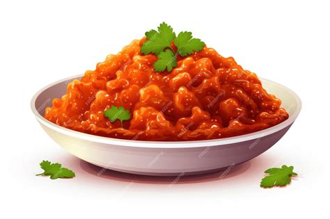 Premium Photo Gajar Ka Halwa Icon On White Background