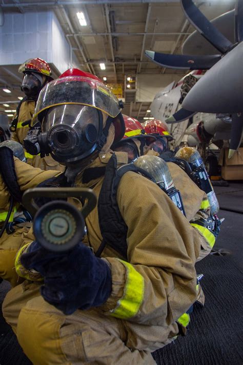 Dvids Images Uss Ronald Reagan Cvn Sailors Train During A