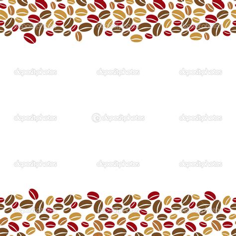 The Coffee Beans Border Stock Vector Image By Madtom 30975213