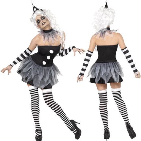 Adult Halloween Fancy Dress Outfit Ladies Costume Wig Stockings Tutu Tights New Ebay