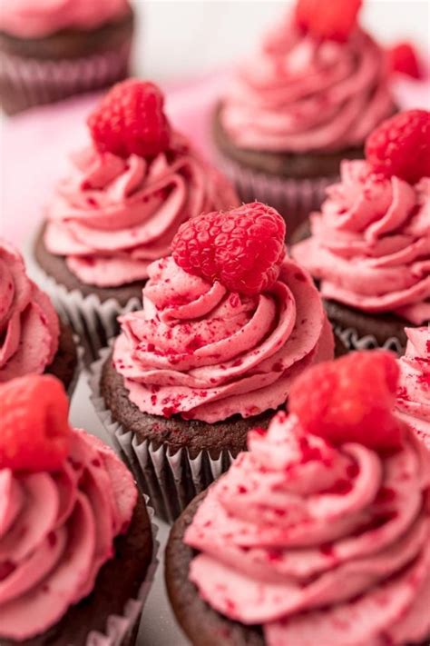 Chocolate Raspberry Cupcakes Sugar And Soul