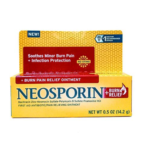 Highmark Wholecare OTC Store. Neosporin burn relief ointment .5 oz.