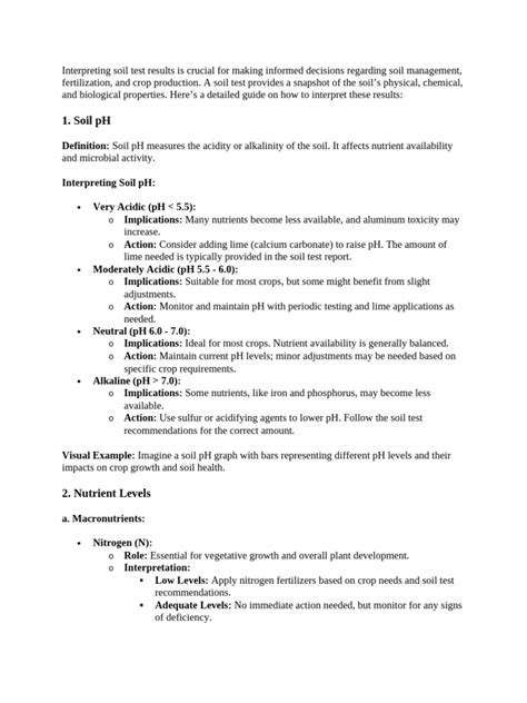 Interpreting Soil Test Results Pdf Soil Fertilizer