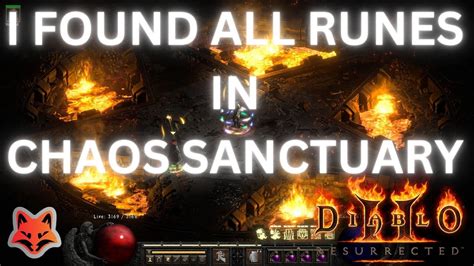 Chaos Sanctuary Until All Runes Diablo 2 Resurrected Youtube