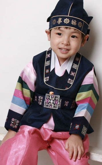 Baby Boys Hanbok Korean National Costume United Nations Costume