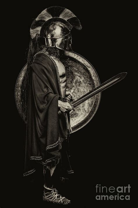 Greek Hoplite Warrior Photograph By Cristian Baitg Schreiweis Pixels