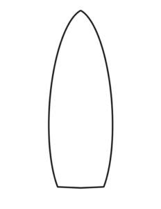 Free Printable Surfboard Templates For Crafts