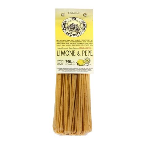 Linguine Limone E Pepe Antico Pastificio Morelli 250 G Destination