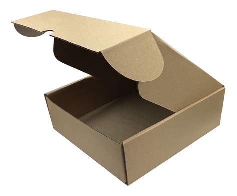 Caja De Carton X X Cm Mailbox Pzas Corrugado Kraft Meses Sin