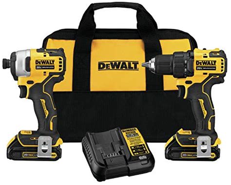 Reviews For Dewalt Atomic 20v Max Cordless Drill Combo Kit