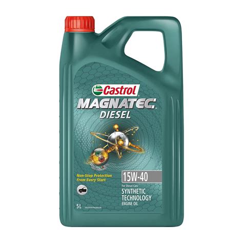 Castrol Magnatec Diesel 15w 40 Part Synthetic Engine Oil For Diesel