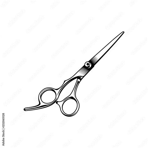 Barber Scissors Logo