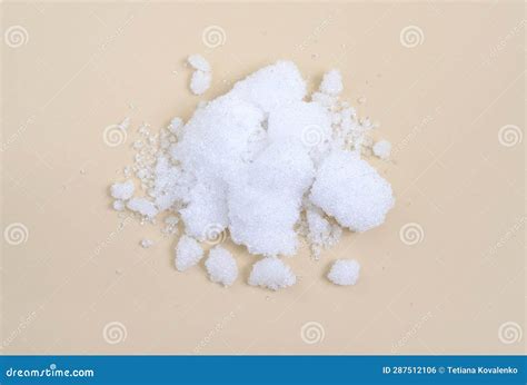 Camphor Pill Isolated View On Red Background Royalty Free Stock Photo