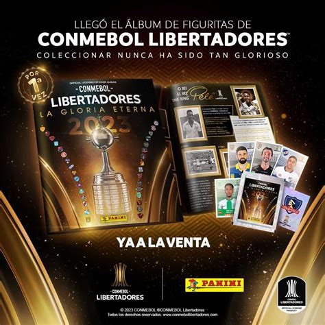 Nuevo Lbum De Figuritas Panini Conmebol Libertadores Infokioscos