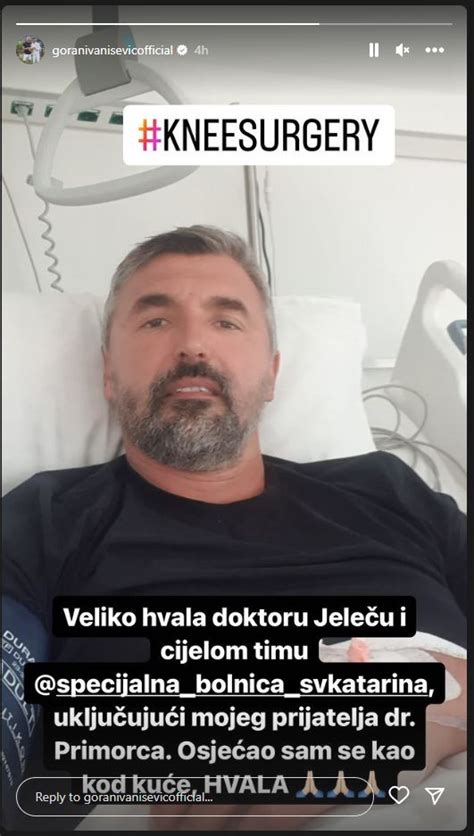 Operacija Pro La Uspje No Ivani Evi Se Javio Iz Bolnice I Poslao