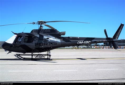 Aircraft Photo Of Om Xbc Eurocopter As 350b 3 Ecureuil Sennair