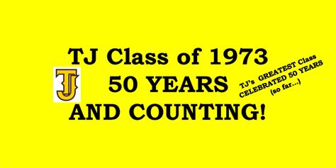 TJ Class of 1973 50YEAR Reunion | MyEvent