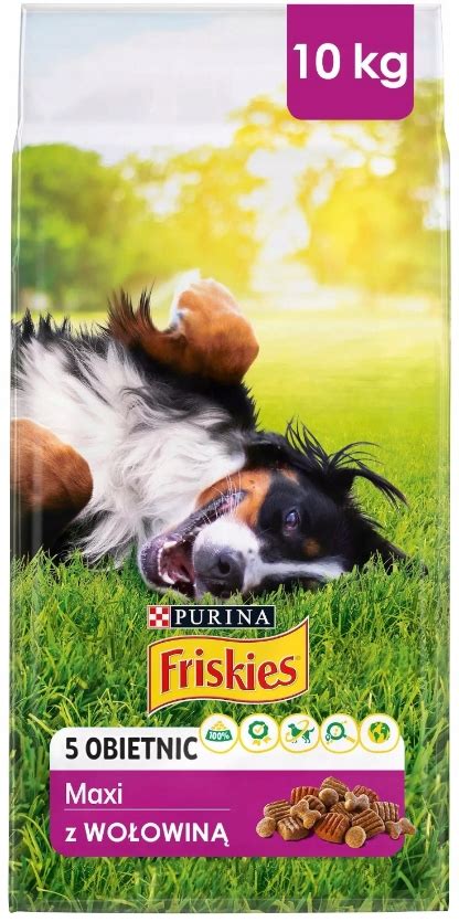 PURINA FRISKIES VITAFIT MAXI KARMA DLA PSA 10KG 13511248167 Allegro Pl