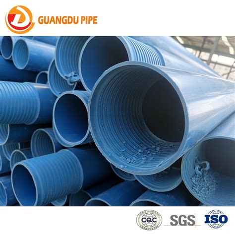 Water Well Drilling Pvc Pipe Casing And Borehole Pvc Casing Tube Screen Pipe For Well Drilling