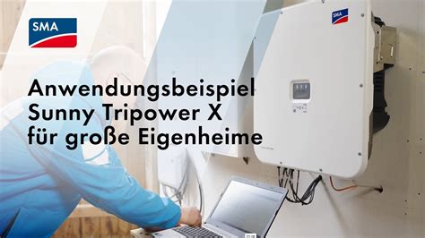 SMA Wechselrichter Sunny Tripower X STPX für große Eigenheime