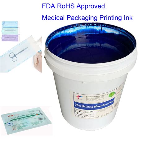 Flexo Printing Water Based Ink For Medical Packaging Paper Bag China