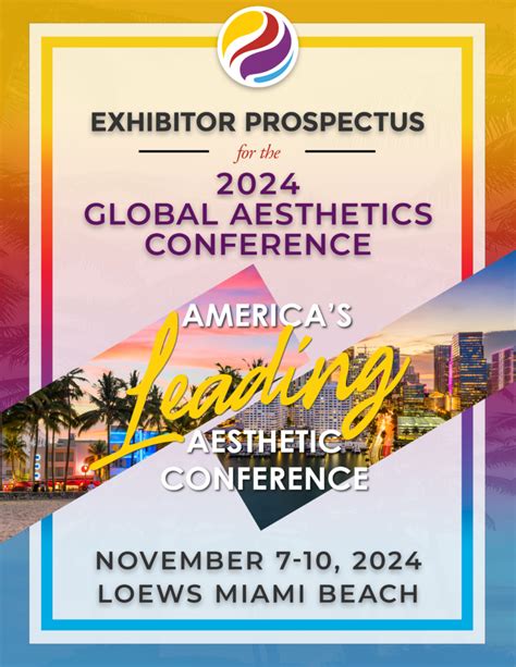 Exhibitor Prospectus Global Aesthetics Conference Global