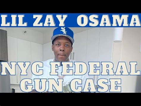 Lil Zay Osama Federally Charged With Possession Of Machine Gun He Left