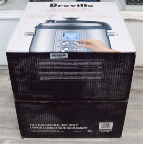 Breville The Fast Slow Pro Multi Cooker Bpr Bss New Ships Free