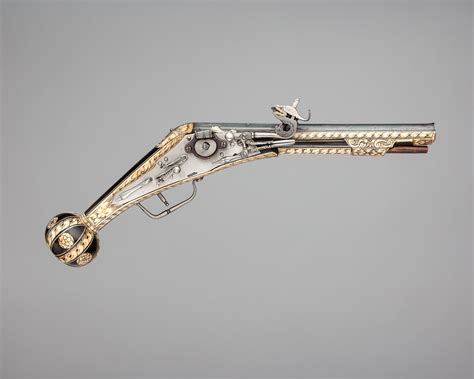 Wheellock Pistol German Augsburg The Metropolitan Museum Of Art