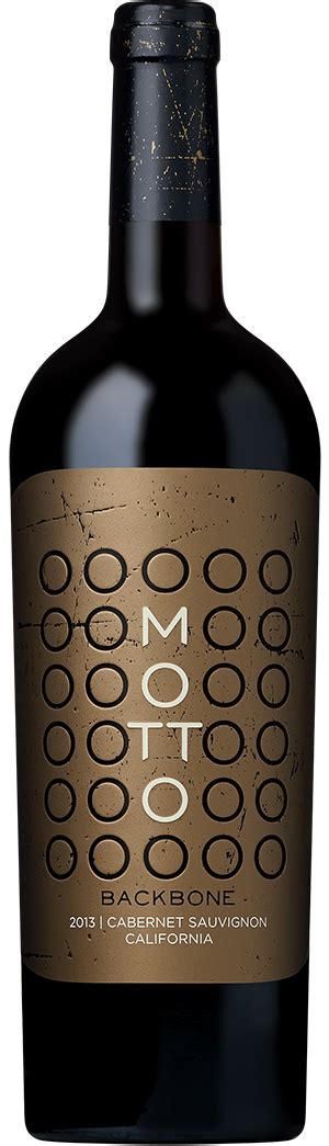 Motto Backbone Cabernet Sauvignon Revista Adega