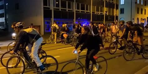 Critical Mass Tausende Velofahrer legen Verkehr in Zürich lahm