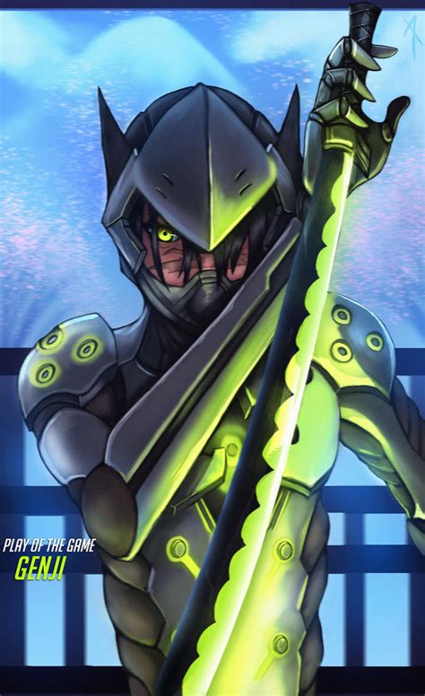 Overwatch Genji Shimada By Neiths On Deviantart