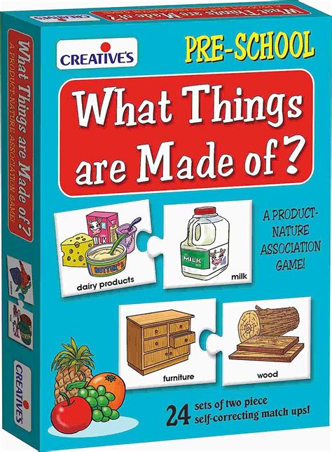 Buy Creatives What Things Are Made Of An Association Game To