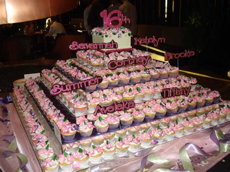 200 Cupcakes 16th Birthday Bash