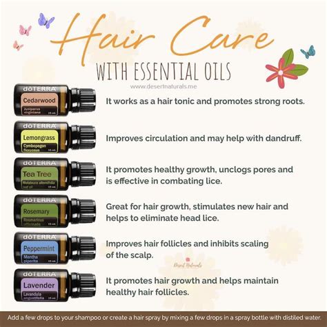 DIY Hair Serum Recipe with essential oils for hair growth. doTERRA ...